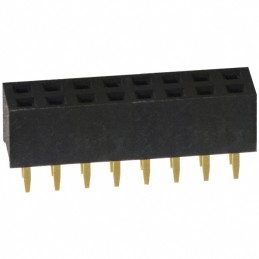 10 pcs : NPPN082AFCN-RC - CONN HDR 16POS 0.079 GOLD PCB