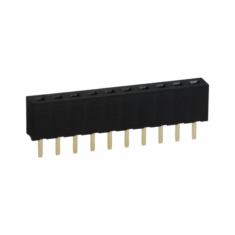 10 pcs : NPPN101BFCN-RC - CONN HDR 10POS 0.079 GOLD PCB