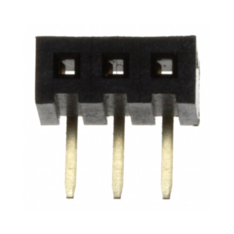 10 pcs : NPPN031FGGN-RC - CONN HDR 3POS 0.079 GOLD PCB R/A