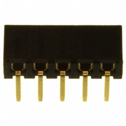 10 pcs : NPPN051FGGN-RC - CONN HDR 5POS 0.079 GOLD PCB R/A