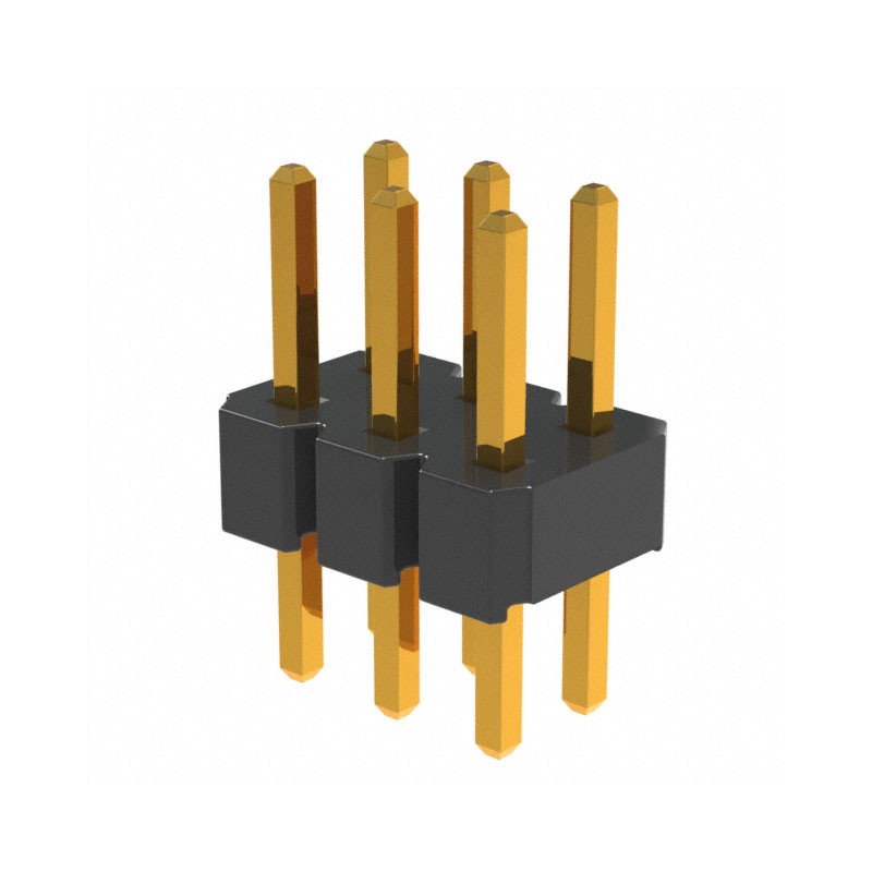 10 pcs : NRPN032PAEN-RC - CONN HEADER VERT 6POS 2MM