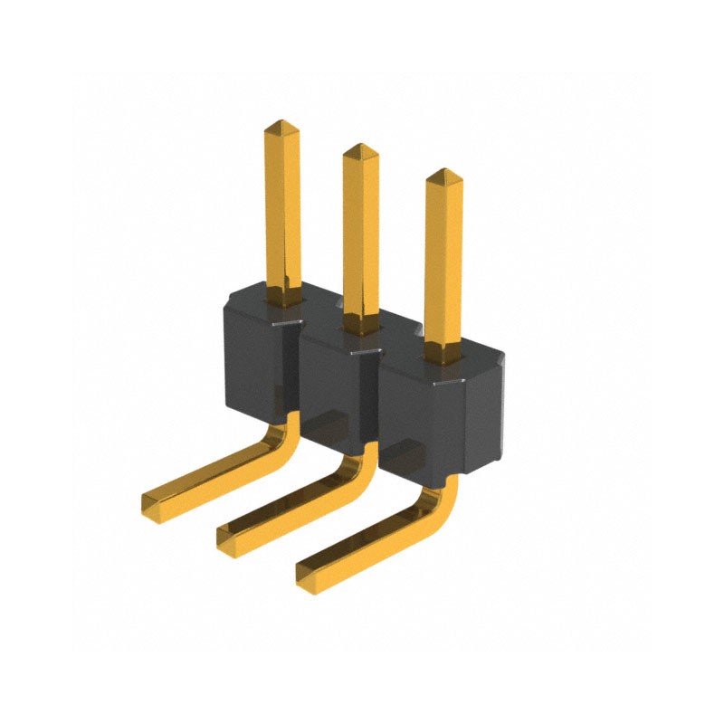 10 pcs : NRPN031PARN-RC - CONN HEADER R/A 3POS 2MM