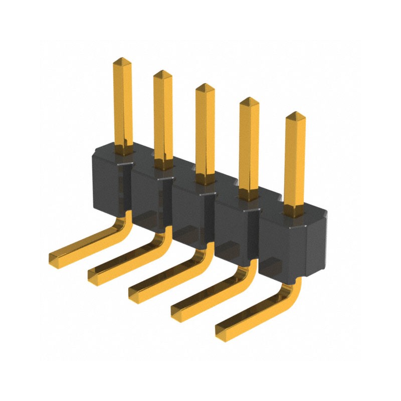10 pcs : NRPN051PARN-RC - CONN HEADER R/A 5POS 2MM