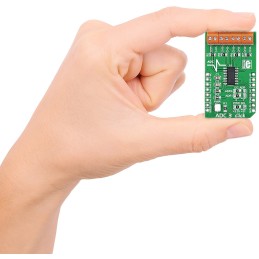 1 pcs - MikroElektronika MIKROE-1894 ADC3 Click mikroBus Click Board Signal Conversion Development Kit