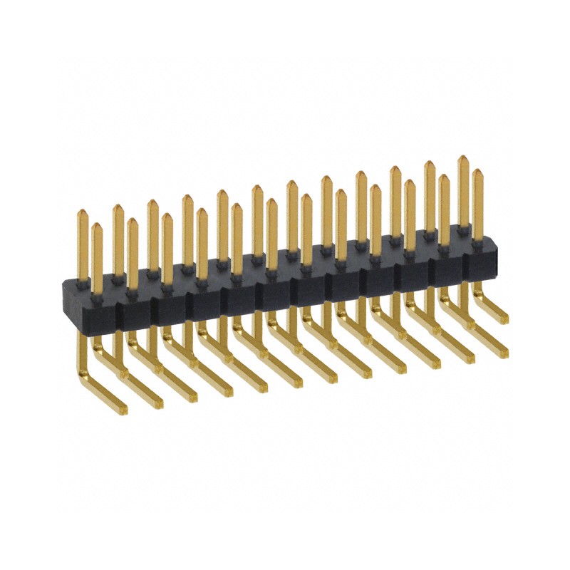 10 pcs : NRPN122PARN-RC - CONN HEADER R/A 24POS 2MM