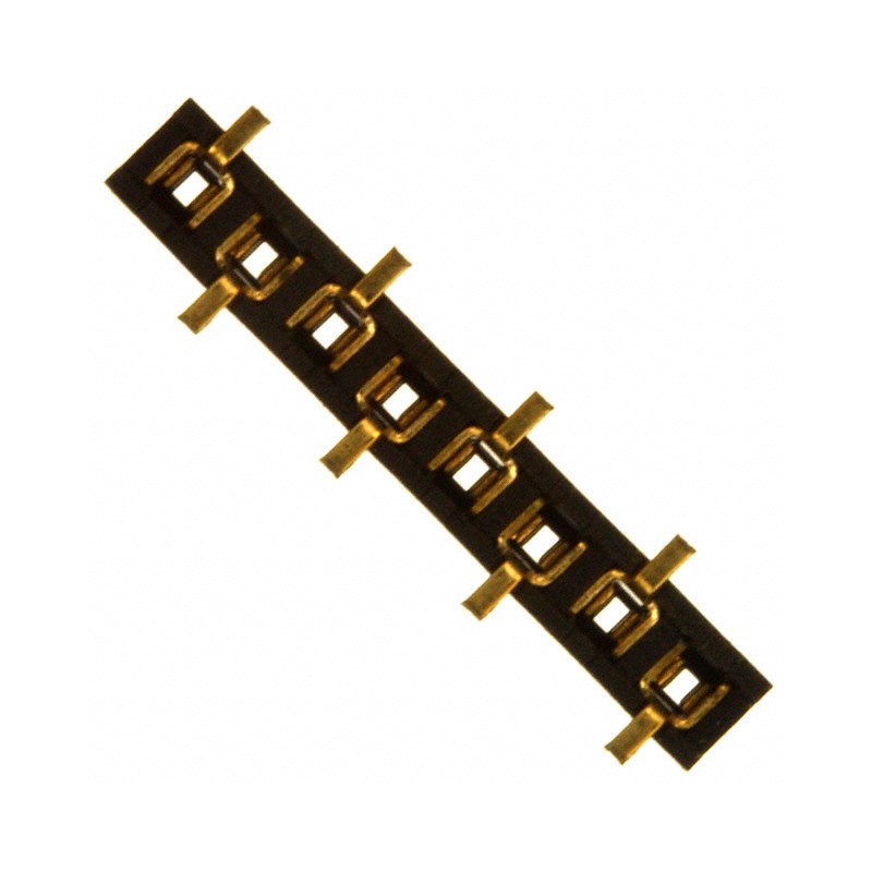 10 pcs : NPPN081BFLD-RC - CONN HDR 8POS 0.079 GOLD SMD