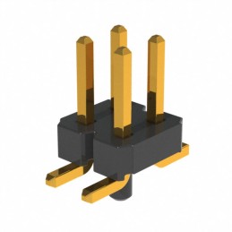 10 pcs : NRPN022MAMP-RC - CONN HEADER SMD 4POS 2MM