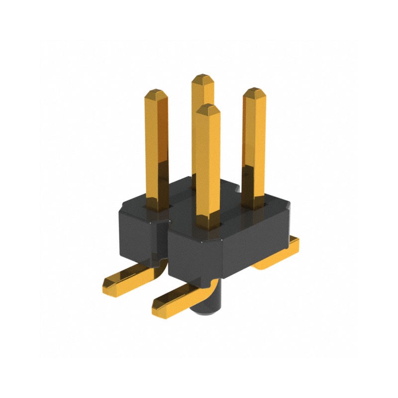 10 pcs : NRPN022MAMP-RC - CONN HEADER SMD 4POS 2MM