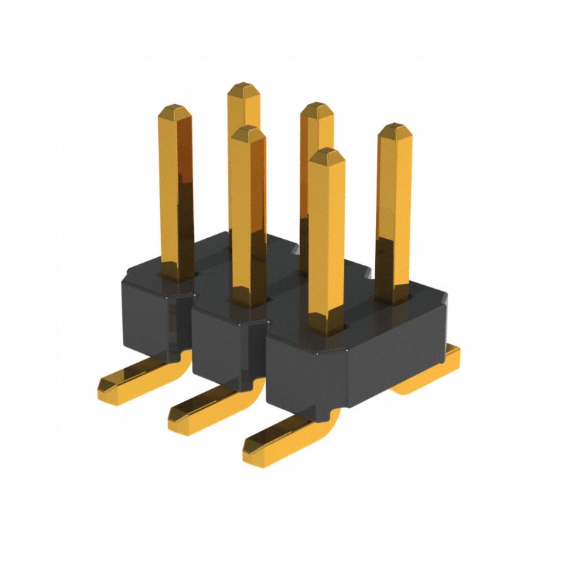 10 pcs : NRPN032MAMS-RC - CONN HEADER SMD 6POS 2MM