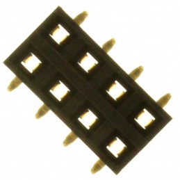 10 pcs : NPPN042FFKS-RC - CONN HDR 8POS 0.079 GOLD SMD