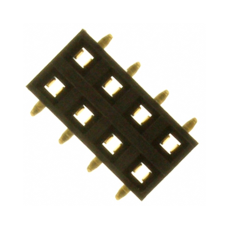 10 pcs : NPPN042FFKS-RC - CONN HDR 8POS 0.079 GOLD SMD