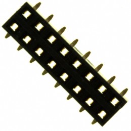 10 pcs : NPPN082FFKS-RC - CONN HDR 16POS 0.079 GOLD SMD