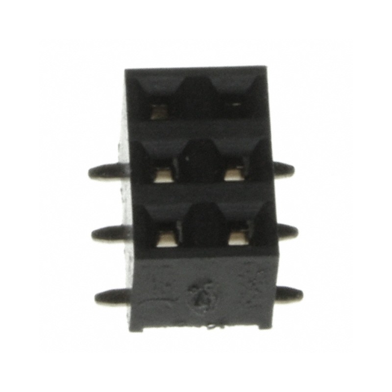 10 pcs : NPPN032FFKP-RC - CONN HDR 6POS 0.079 GOLD SMD