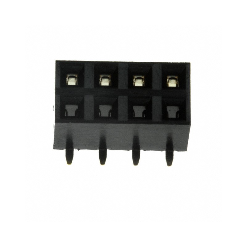 10 pcs : NPPN042FFKP-RC - CONN HDR 8POS 0.079 GOLD SMD