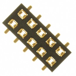 10 pcs : NPPN052GFNS-RC - CONN HDR 10POS 0.079 GOLD SMD