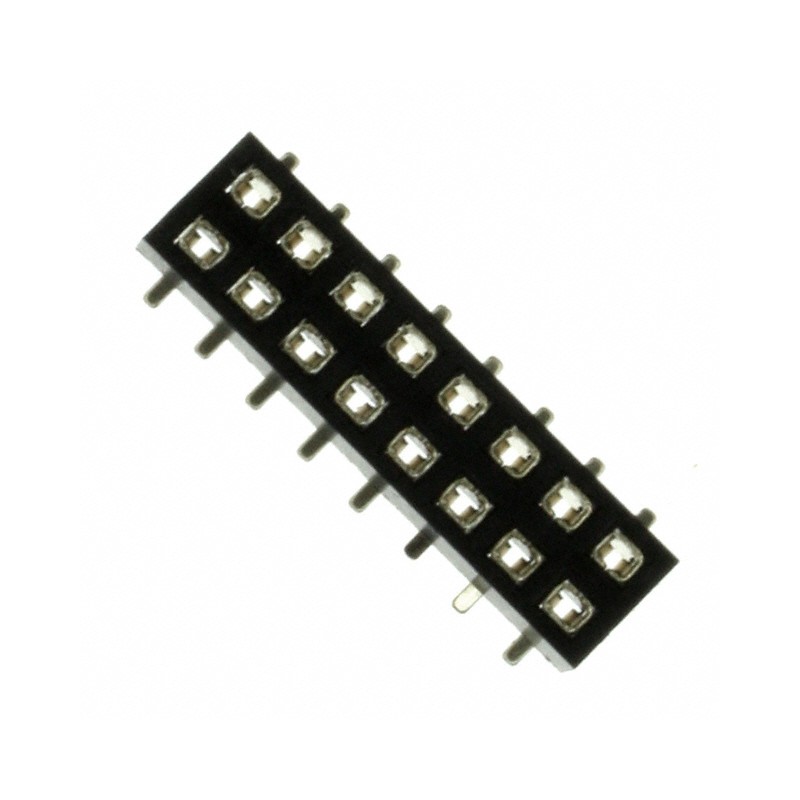 10 pcs : NPPN082GFNS-RC - CONN HDR 16POS 0.079 GOLD SMD