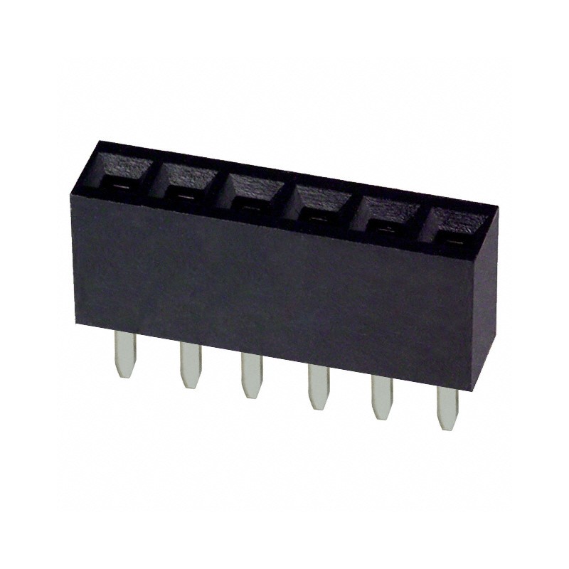 10 pcs : PPTC061LFBN-RC - CONN HDR 6POS 0.1 TIN PCB