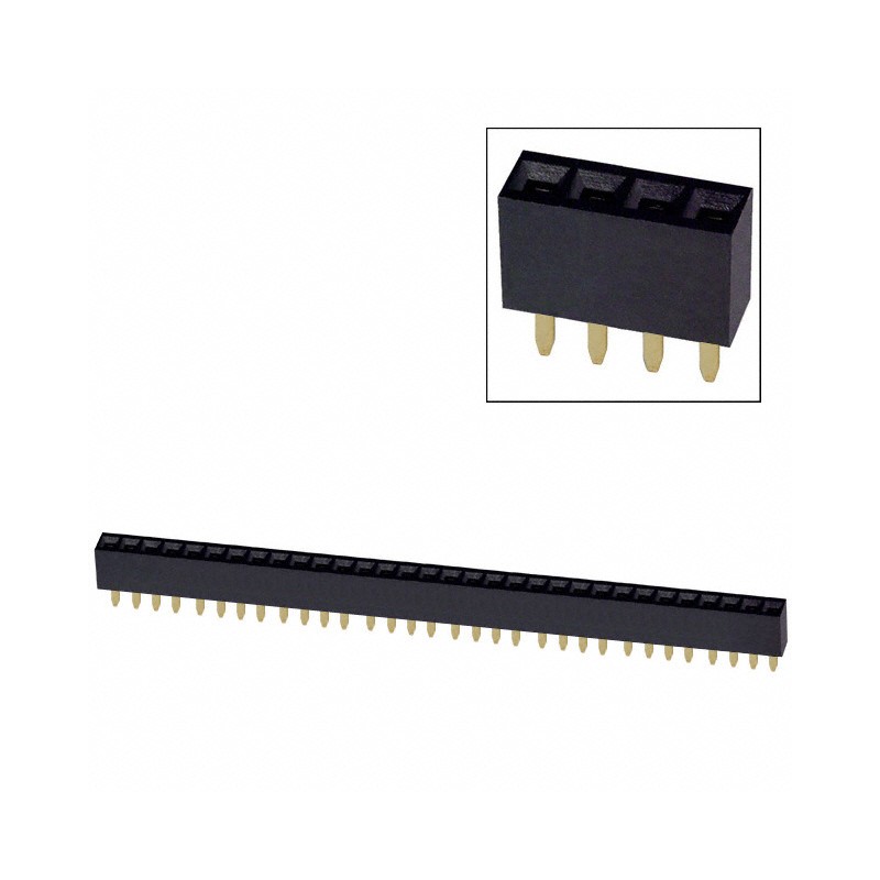 10 pcs : PPPC321LFBN-RC - CONN HDR 32POS 0.1 GOLD PCB