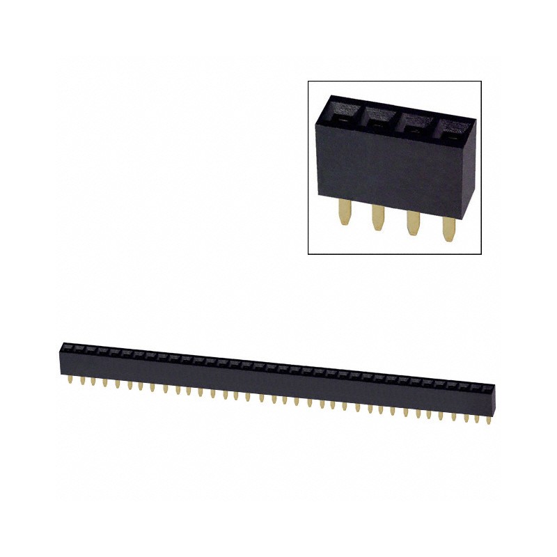 10 pcs : PPPC361LFBN-RC - CONN HDR 36POS 0.1 GOLD PCB