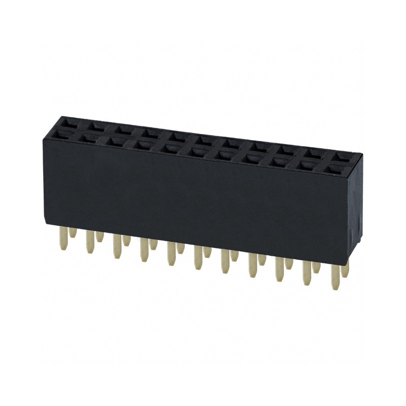 10 pcs : PPPC112LFBN-RC - CONN HDR 22POS 0.1 GOLD PCB
