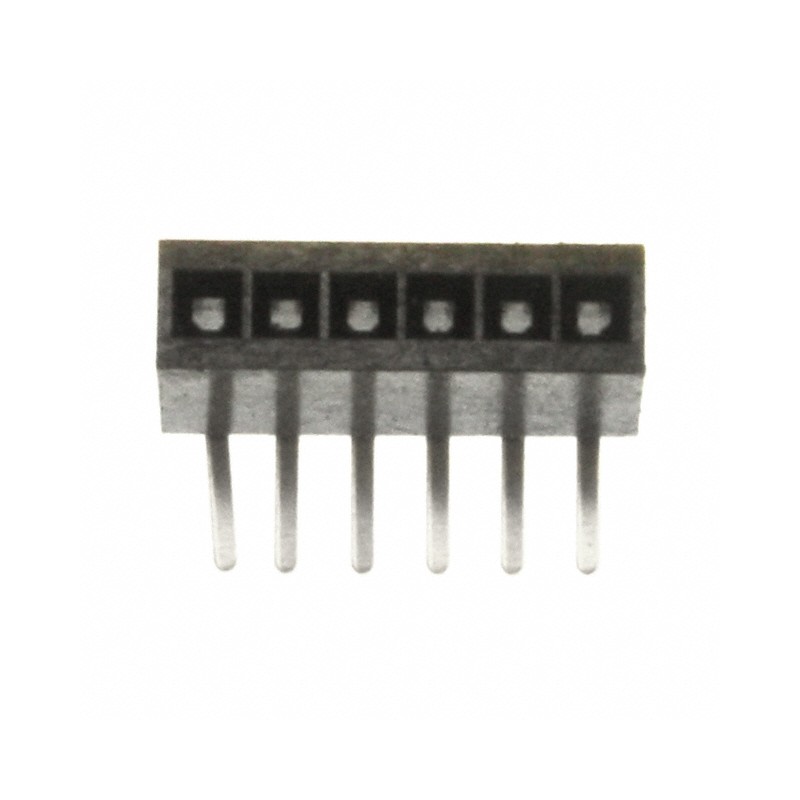 10 pcs : LPPB061NGCN-RC - CONN HDR 6POS 0.05 GOLD PCB R/A