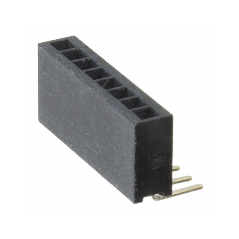 10 pcs : LPPB081NGCN-RC - CONN HDR 8POS 0.05 GOLD PCB R/A