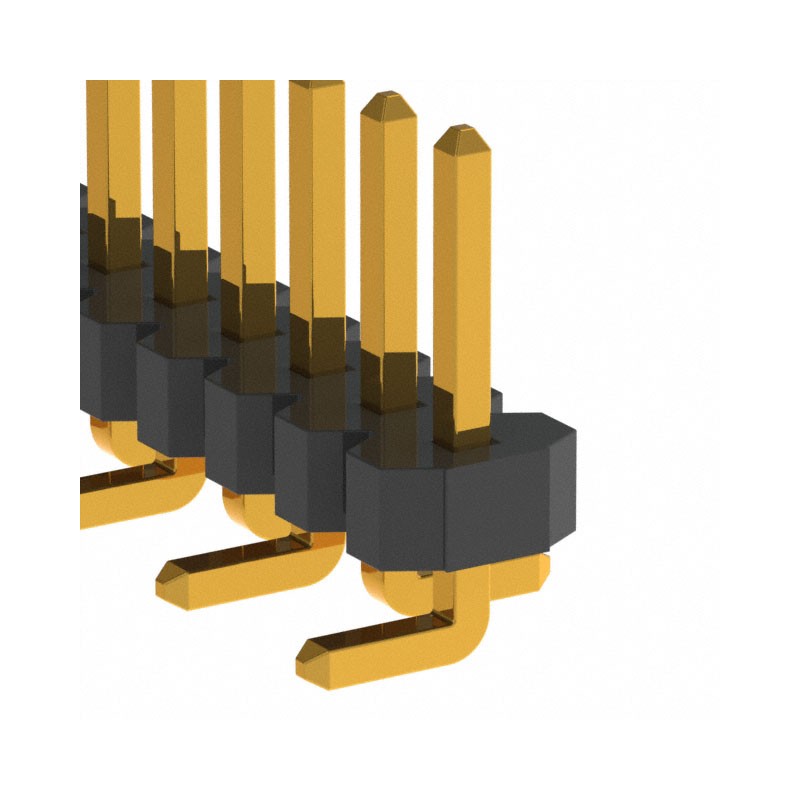 10 pcs : GRPB041VWTC-RC - CONN HEADER SMD 4POS 1.27MM