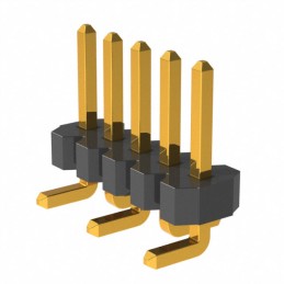 10 pcs : GRPB051VWTC-RC - CONN HEADER SMD 5POS 1.27MM