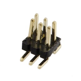 10 pcs : GRPB032VWQS-RC - CONN HEADER SMD 6POS 1.27MM