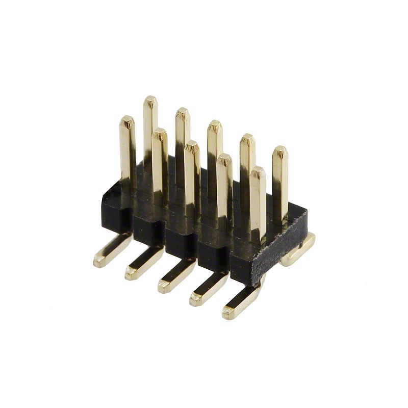 10 pcs : GRPB052VWQP-RC - CONN HEADER SMD 10POS 1.27MM