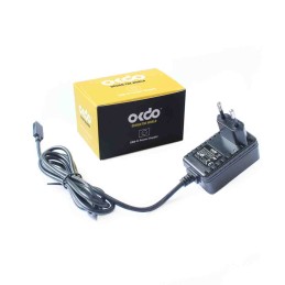 1 pcs - Okdo Raspberry Pi Power Supply, USB Type C with EU Plug Type, 1.5m