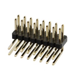 10 pcs : GRPB082MWCN-RC - CONN HEADER R/A 16POS 1.27MM