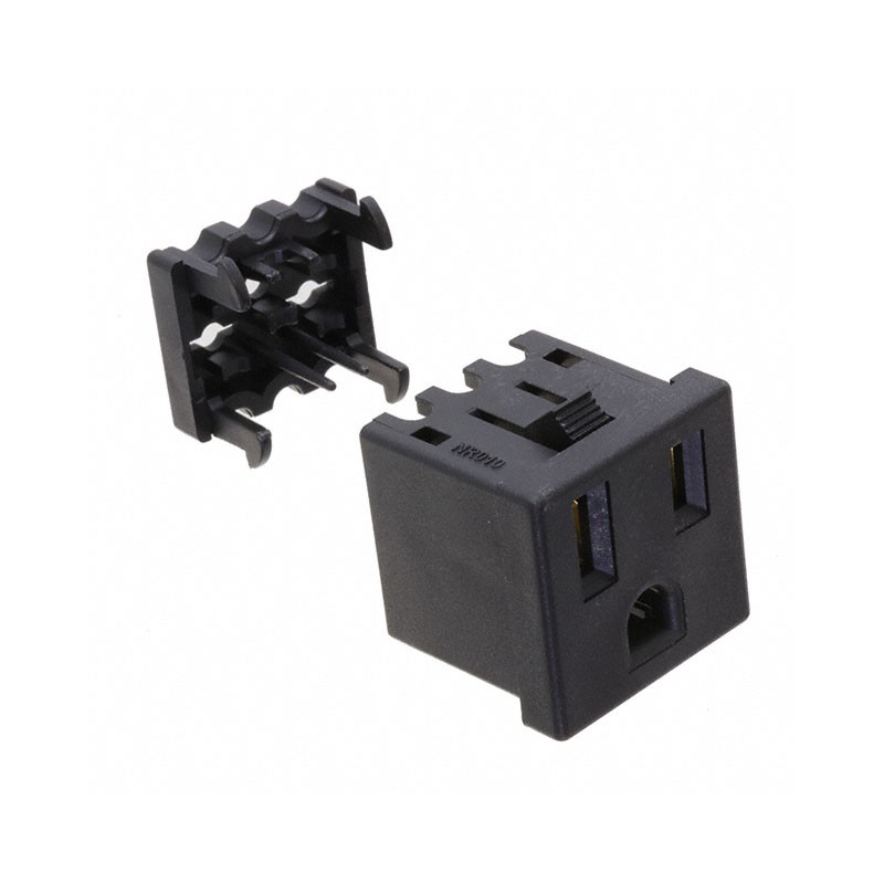 10 pcs : 3-119-048 - NEMA 5-15R IDC