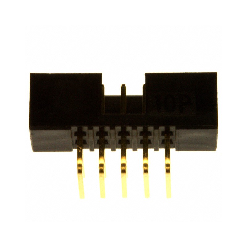 10 pcs : SBH21-NBPN-D05-RA-BK - CONN HEADER R/A 10POS 2MM