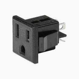 10 pcs : 3-119-053 - NEMA 5-15R WITHOUT WALL