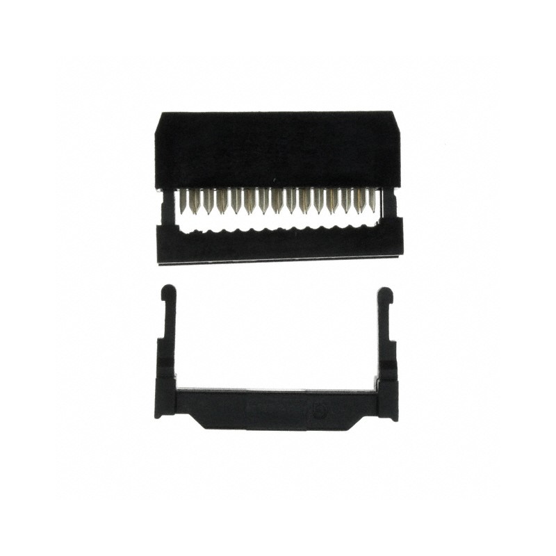 10 pcs : SFH213-PPPC-D07-ID-BK - CONN HEADER 14POS IDC 28AWG GOLD