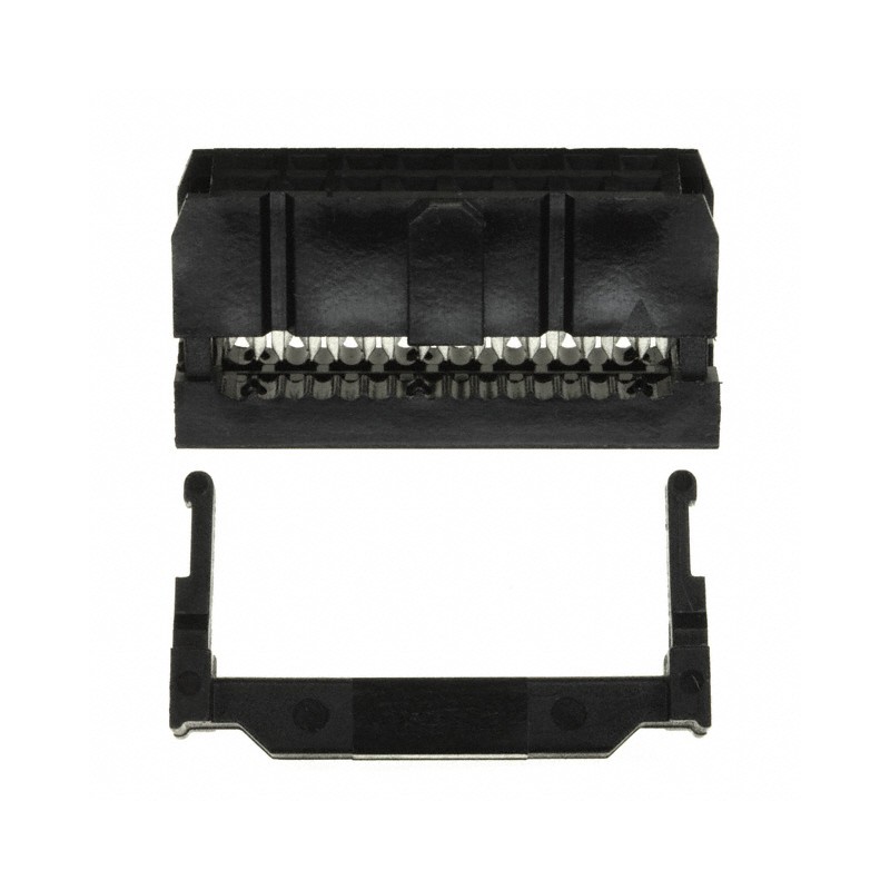 10 pcs : SFH213-PPPC-D08-ID-BK - CONN HEADER 16POS IDC 28AWG GOLD