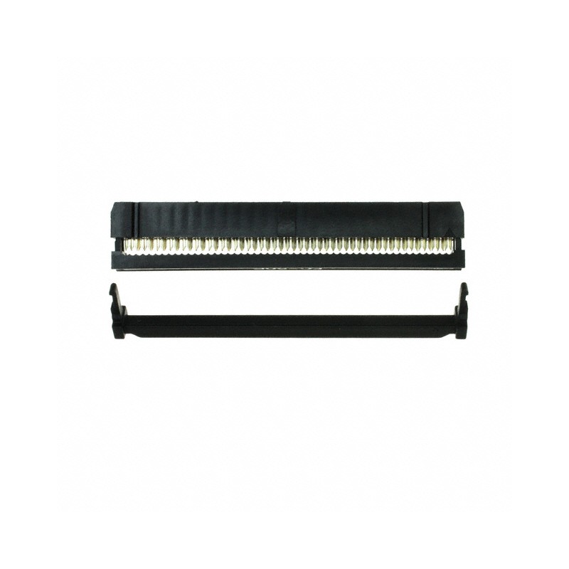 10 pcs : SFH213-PPPC-D25-ID-BK - CONN HEADER 50POS IDC 28AWG GOLD