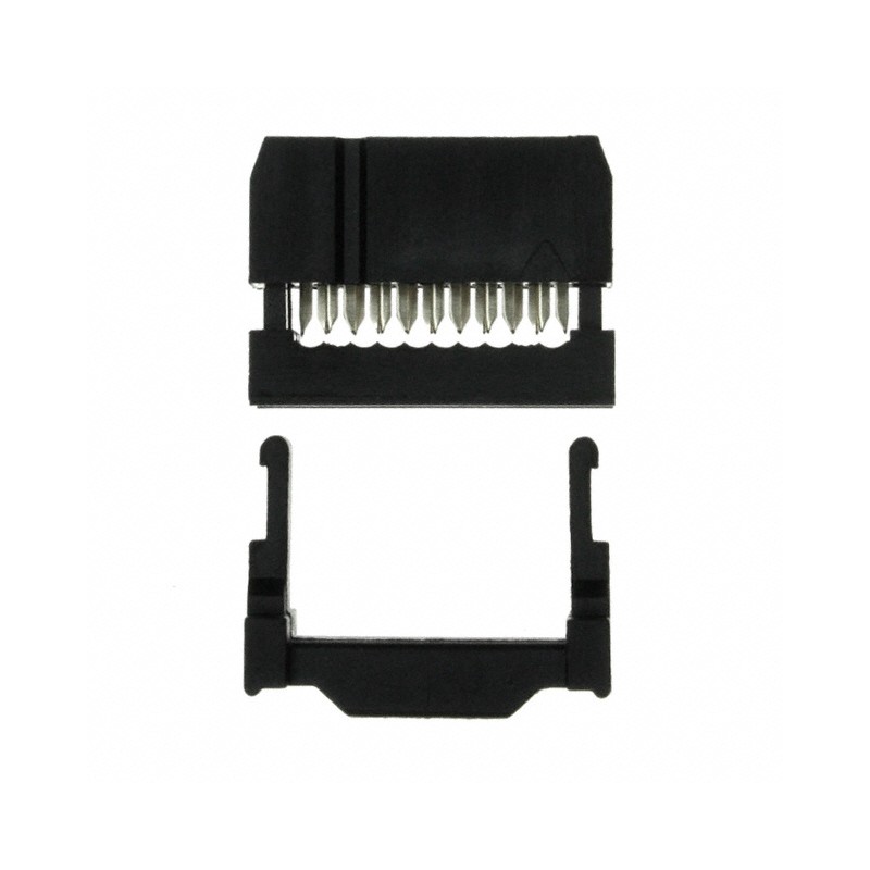 10 pcs : SFH213-PPPC-D05-ID-BK-M181 - CONN HEADER 10POS IDC 28AWG GOLD