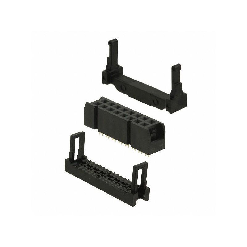 10 pcs : SFH213-PPPC-D08-ID-BK-M181 - CONN HEADER 16POS IDC 28AWG GOLD