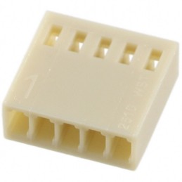 10 pcs : SWH25X-NULC-S05-UU-BA - CONN RCPT HSG 5POS 2.54MM