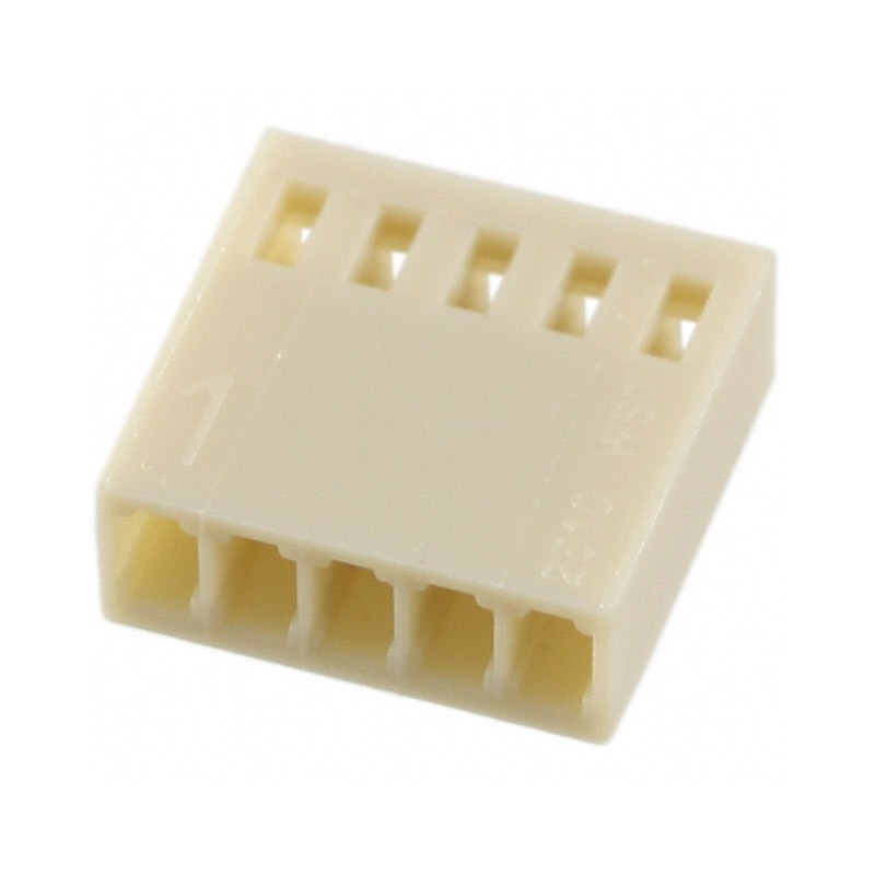 10 pcs : SWH25X-NULC-S05-UU-BA - CONN RCPT HSG 5POS 2.54MM