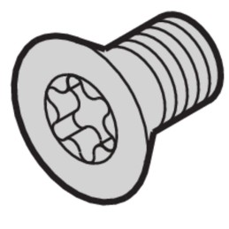 100 pcs - nVent SCHROFF Machine Screw