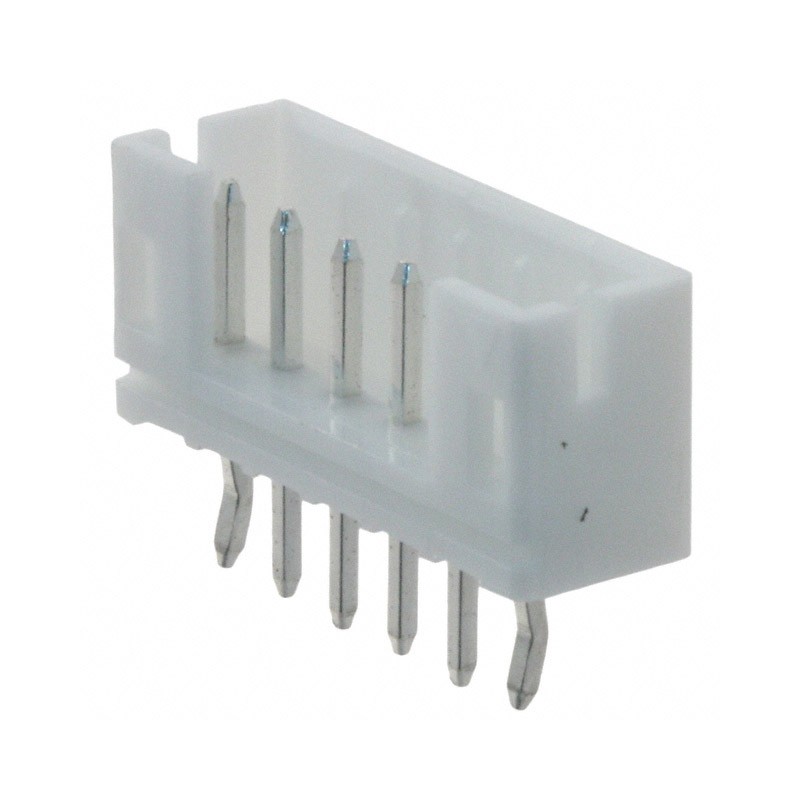 10 pcs : SWR201-NRTN-S06-SA-WH - CONN HEADER VERT 6POS 2MM