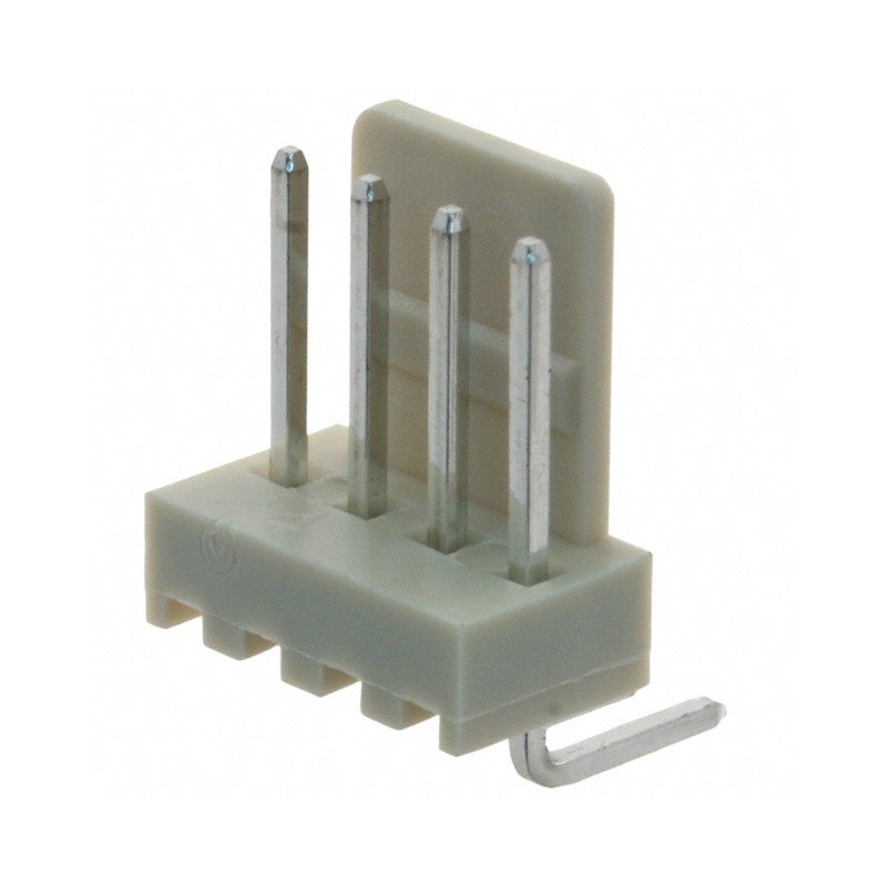 10 pcs : SWR25X-NRTC-S04-RB-BA - CONN HEADER R/A 4POS 2.54MM