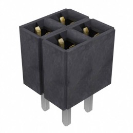 10 pcs : SLW-102-01-G-D - CONN RCPT 4POS 0.1 GOLD PCB