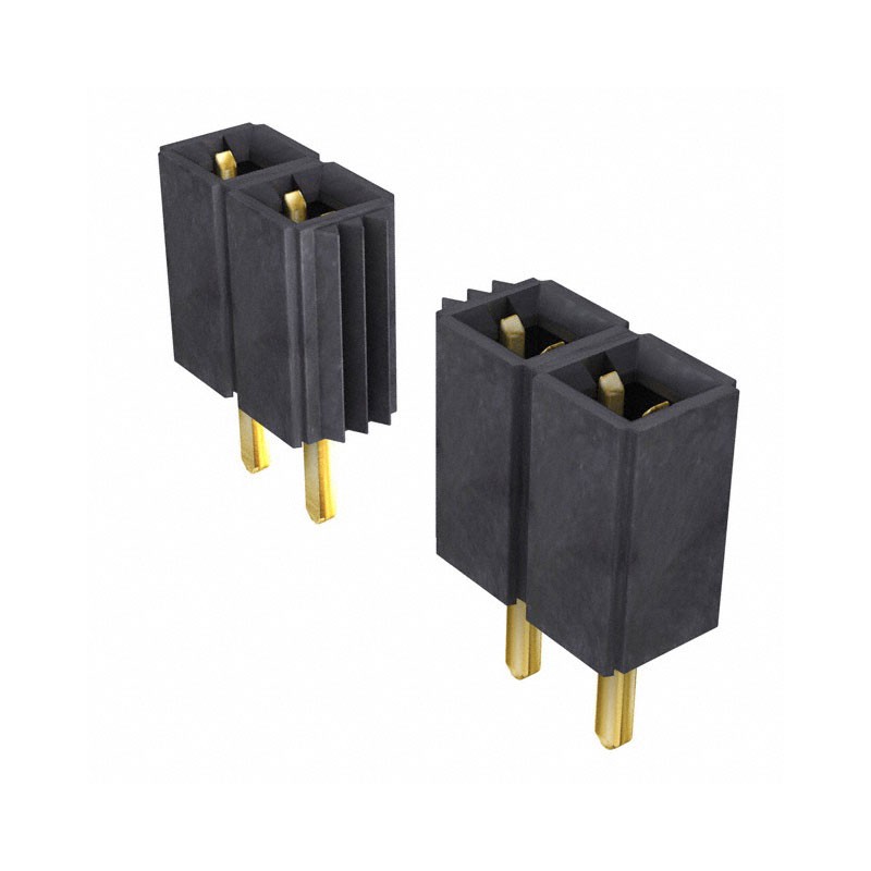 10 pcs : SLW-106-01-G-S - CONN RCPT 6POS 0.1 GOLD PCB