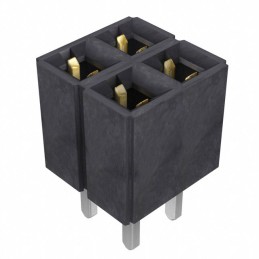 10 pcs : SLW-102-01-S-D - CONN RCPT 4POS 0.1 GOLD PCB