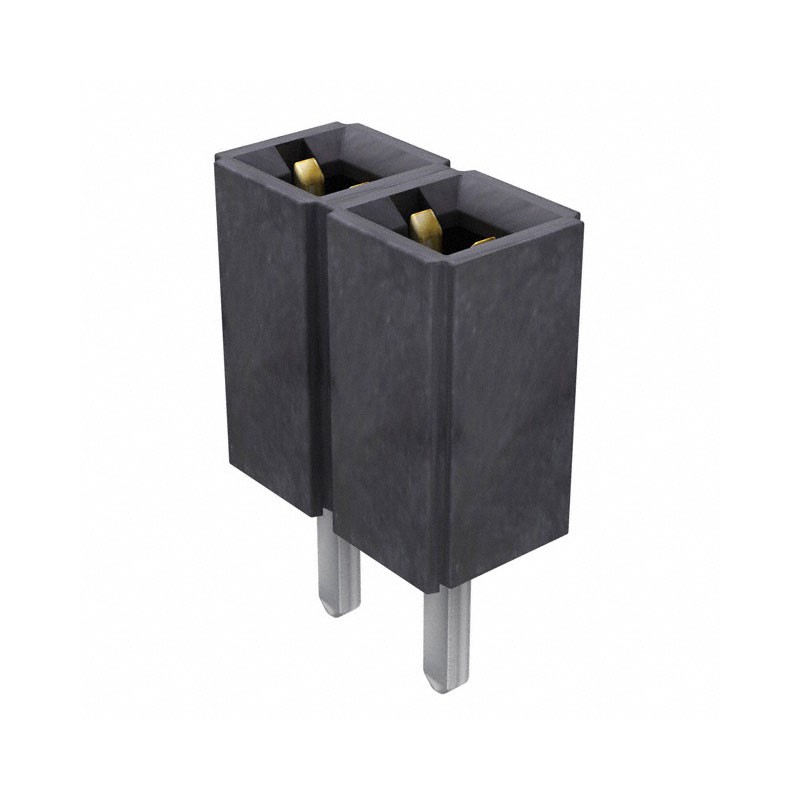 10 pcs : SLW-102-01-S-S - CONN RCPT 2POS 0.1 GOLD PCB