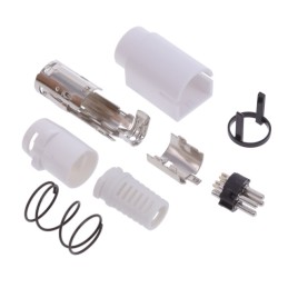 10 pcs : GTPWRDIN4LW - POWER DIN PLUG, 4P, SNAP AND LOC